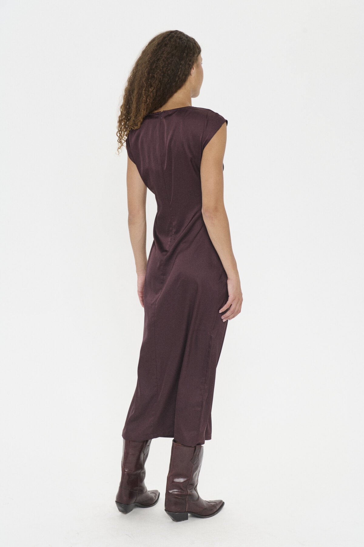 Saint Tropez ZidtSZ Cap Sleeve Dress - Fudge
