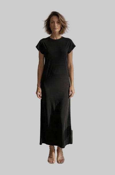 PIECES PCANDORA SS O-Neck Lena Maxi Dress