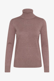 Saint Tropez MILASZ Rollneck Pullover - Antler Melange J2046