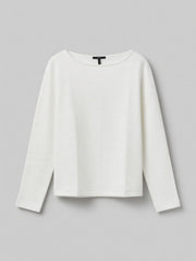 Zero Jersey Sweater – Cream White